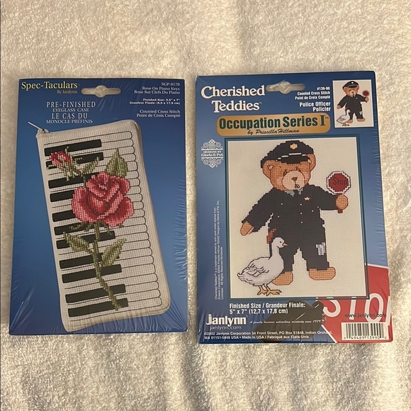 Cherished Teddies Occupation Series I Cross Stitch Kit - Picture 1 of 2